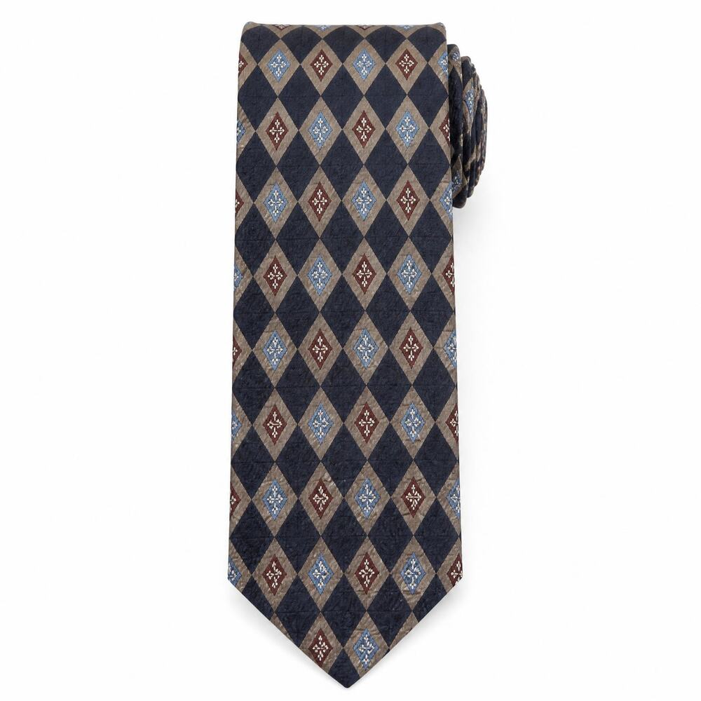 Vintage Claiborne Tie, Pattered, 4 inches wide